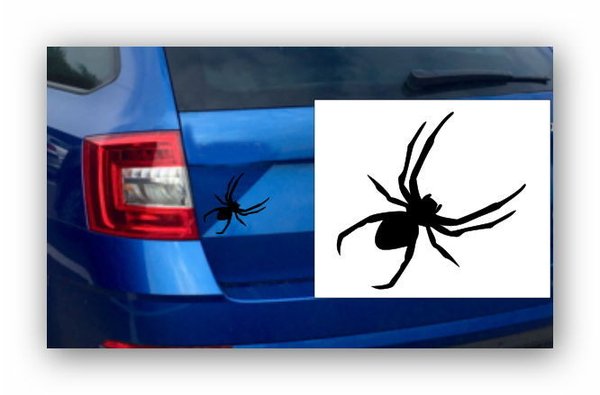 Autoaufkleber Black Spider